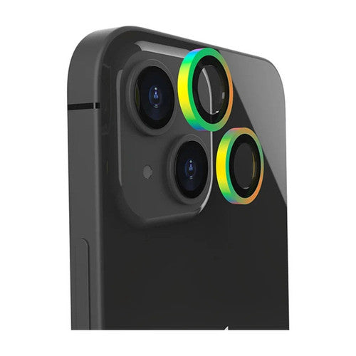 EFM Camera Lens Armour iPhone 13/14/14 Plus - Rainbow