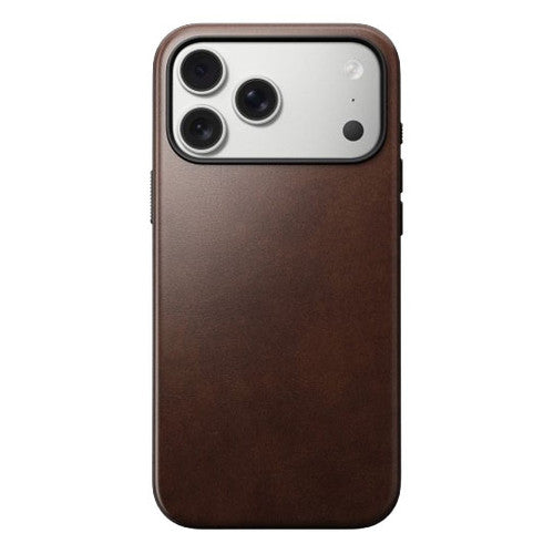Nomad Modern Horween Leather Case iPhone 17 Pro - Brown