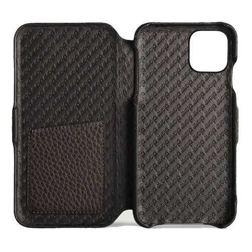 Vaja Folio Leather Case iPhone 11 Pro Max - Floater Black