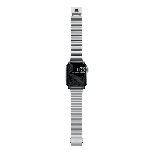 Nomad Stainless Steel Band Apple Watch 38/40/41mm - Silver