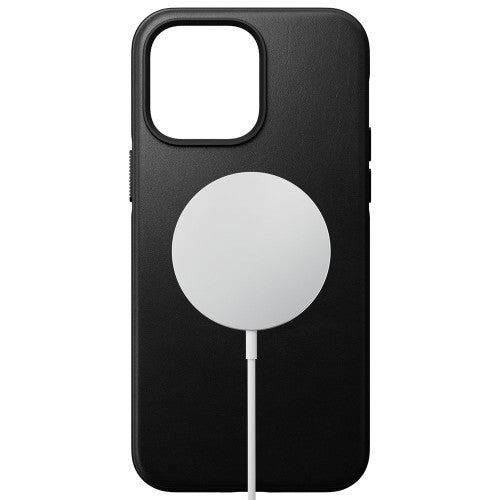 Nomad Modern Leather Case iPhone 15 Pro - Black
