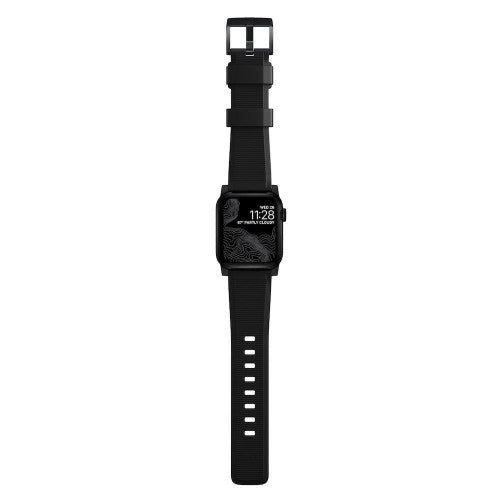 Nomad Rugged Strap Apple Watch 42/44/45/Ultra 49mm - Black hardware