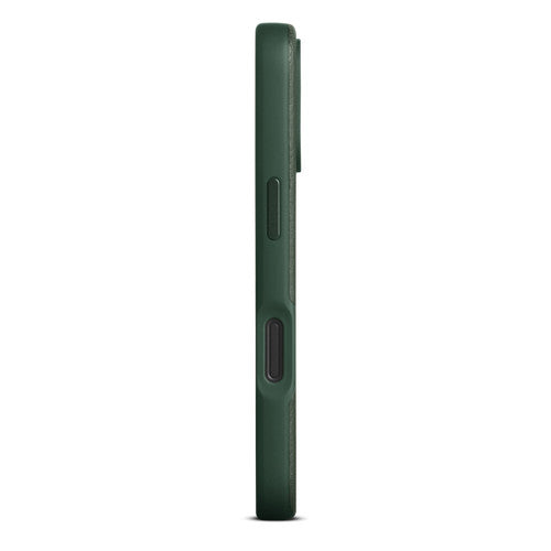 Woolnut Leather Case iPhone 16 - Green