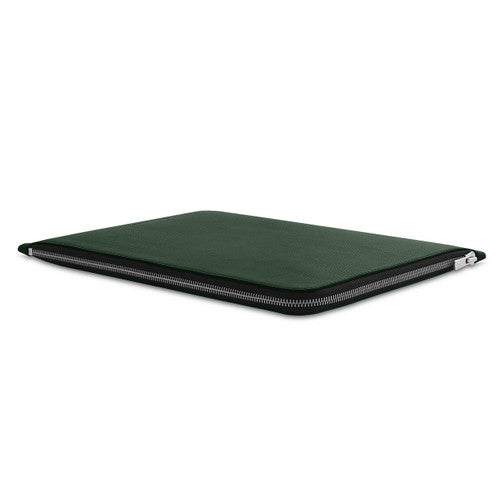 Woolnut Leather Folio Case MacBook Pro 13/14" - Green
