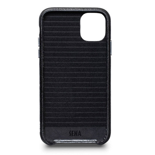 SENA LeatherSkin Case iPhone 11 Pro Max - Black