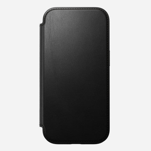 Nomad Modern Leather Folio Case iPhone 16 Pro - Black