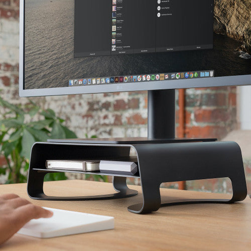 Twelve South Curve Riser iMac And Displays - Black