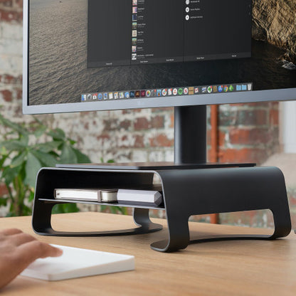 Twelve South Curve Riser iMac And Displays - Black