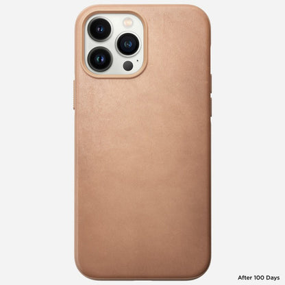 Nomad Modern Leather Case iPhone 13 Pro Max - Natural