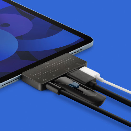Twelve South StayGo Mini USB-C Hub - Black