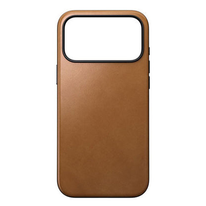 Nomad Modern Leather Case iPhone 17 Pro - English Tan