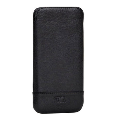 SENA Ultraslim Heritage Leather Pouch iPhone 8/7/SE 2022 - Black