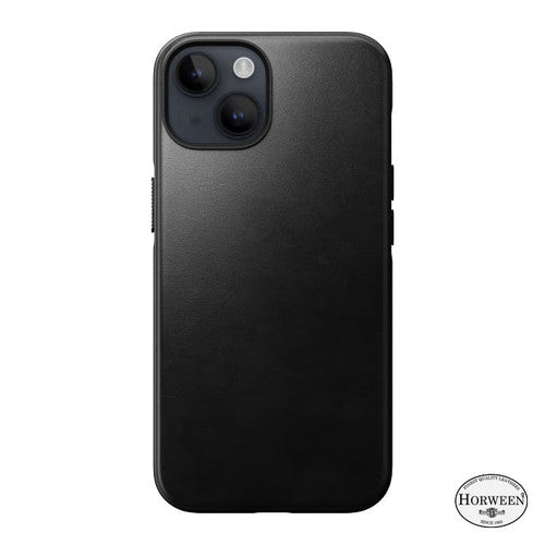 Nomad Modern Horween Leather Case iPhone 14 - Black