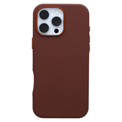 OtterBox Symmetry Cactus Leather Case iPhone 16 Pro Max - Rich Adobe