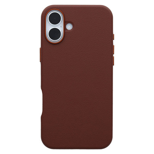 OtterBox Symmetry Cactus Leather Case iPhone 16 Plus - Rich Adobe
