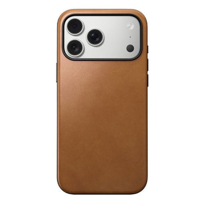 Nomad Modern Leather Case iPhone 17 Pro - English Tan