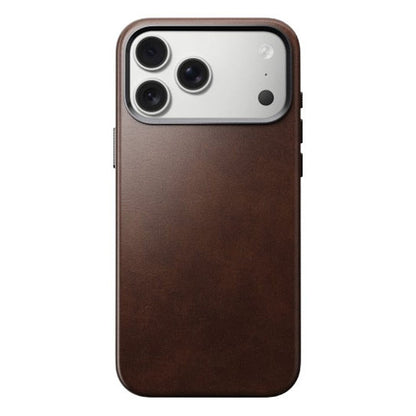Nomad Traditional Horween Leather Case iPhone 17 Pro - Brown