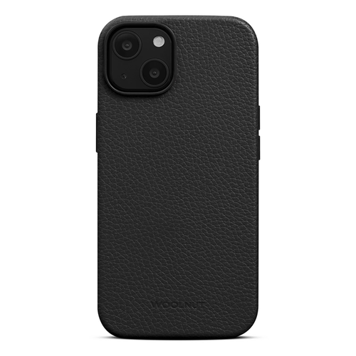 Woolnut Leather Magsafe Case iPhone 14 Plus - Black