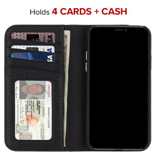 Case-Mate Wallet Folio Case iPhone Xs Max - Black