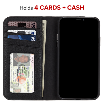 Case-Mate Wallet Folio Case iPhone Xs Max - Black