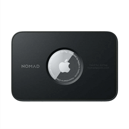 Nomad Card for AirTag - Black