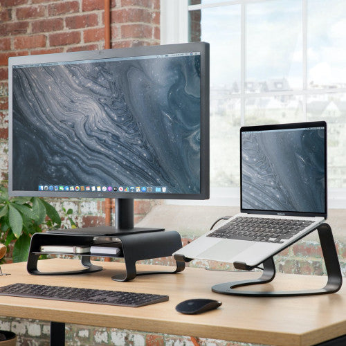 Twelve South Curve Riser iMac And Displays - Black