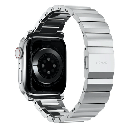 Nomad Stainless Steel Band Apple Watch 38/40/41mm - Silver