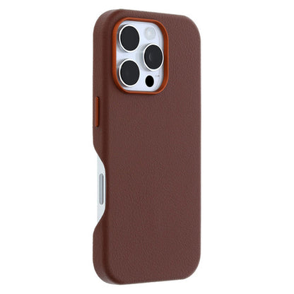 OtterBox Symmetry Cactus Leather Case iPhone 16 Pro - Rich Adobe