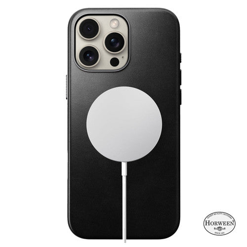 Nomad Traditional Horween Leather Case iPhone 16 Pro Max - Black