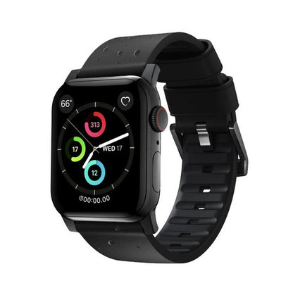 Nomad Active Strap Pro Apple Watch 42/44/45/Ultra 49mm - Black Hardware/Black