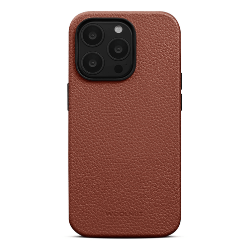 Woolnut Leather Magsafe Case iPhone 14 Pro Max - Cognac