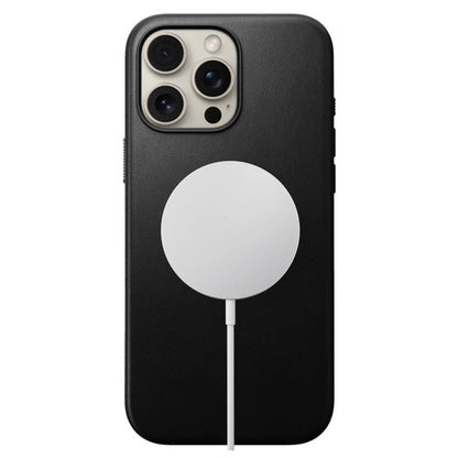 Nomad Modern Leather Case iPhone 16 Pro Max - Black