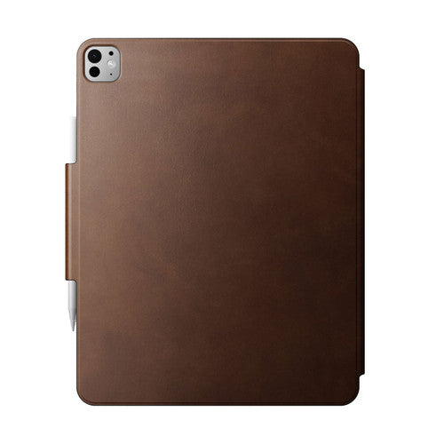 Nomad Leather Folio Case iPad Pro 11" (M4, M5) - Brown