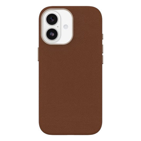OtterBox Symmetry Cactus Leather MagSafe with Camera Control Case iPhone 17 - Desert Saddle Brown