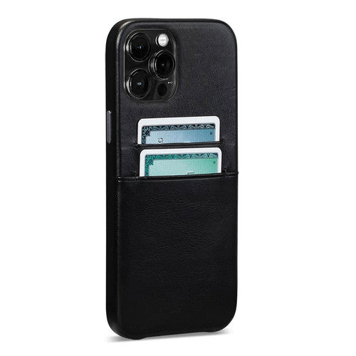 SENA Snap On Wallet Case iPhone 12 Pro Max - Black