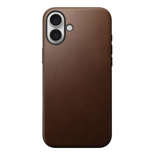 Nomad Modern Leather Case iPhone 16 - Brown