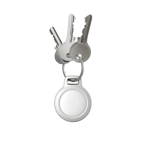 Nomad AirTag Rugged Keychain - White