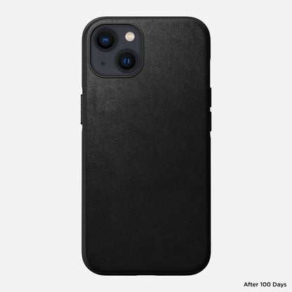 Nomad Modern Leather Case iPhone 13 - Black