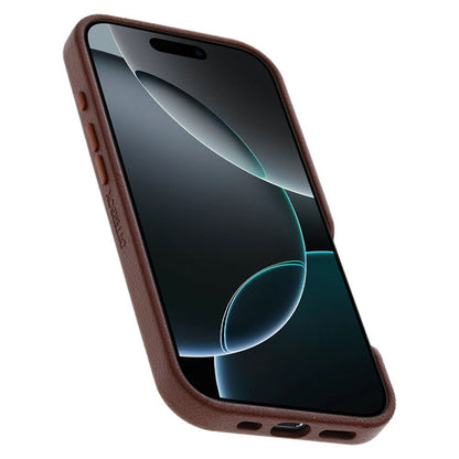 OtterBox Symmetry Cactus Leather Case iPhone 16 Pro - Rich Adobe