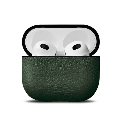 Woolnut Leather Case Apple AirPods 3rd Gen - Green