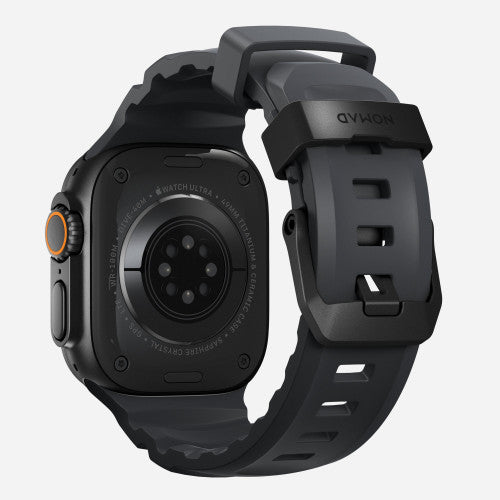 Nomad Rocky Point Band Apple Watch 46/49 mm - Storm Grey/Black Titanium Hardware
