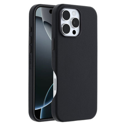 OtterBox Symmetry Cactus Leather Case iPhone 16 Pro Max - Noir Ash