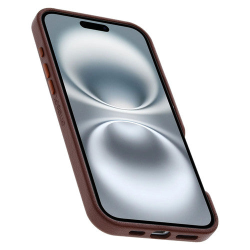 OtterBox Symmetry Cactus Leather Case iPhone 16 Plus - Rich Adobe