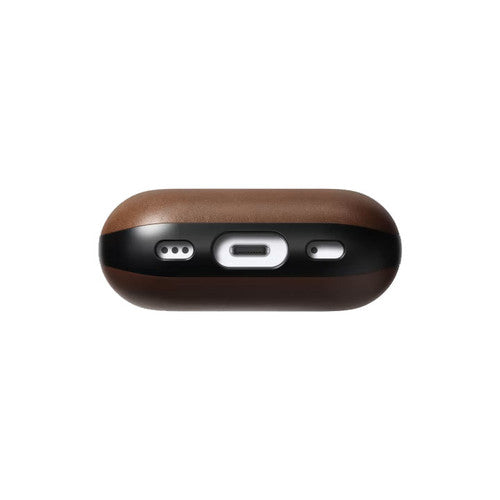 Nomad Modern Horween Leather Case AirPods Pro 2nd Gen - Brown