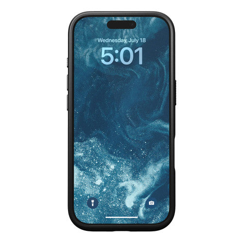 Nomad Modern Horween Leather Case iPhone 16 Pro - Green Chrome