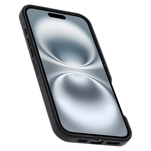 OtterBox Symmetry Cactus Leather Case iPhone 16 Plus - Noir Ash