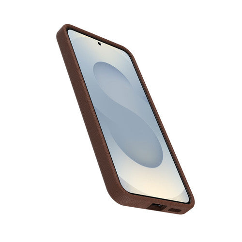 OtterBox Symmetry Cactus Leather Case Samsung Galaxy S25 - Brown