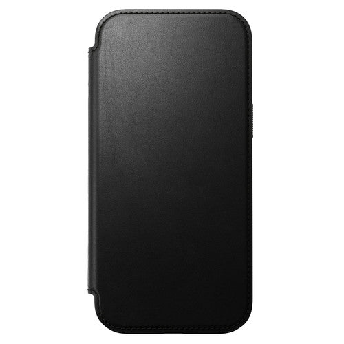 Nomad Modern Leather Folio Case iPhone 16 Pro Max - Black