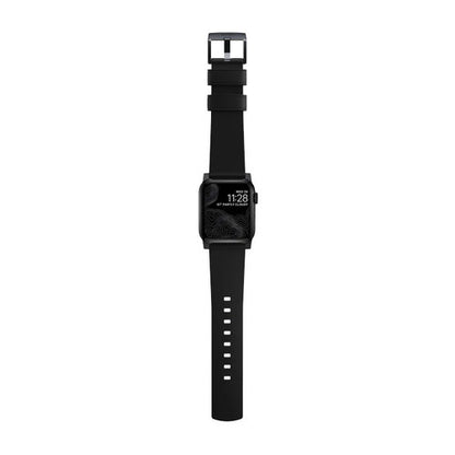 Nomad Active Strap Pro Apple Watch 42/44/45/Ultra 49mm - Black Hardware/Black