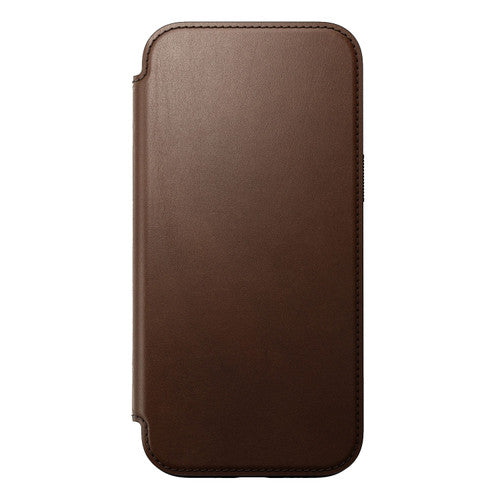 Nomad Modern Leather Folio Case iPhone 16 Pro Max - Brown